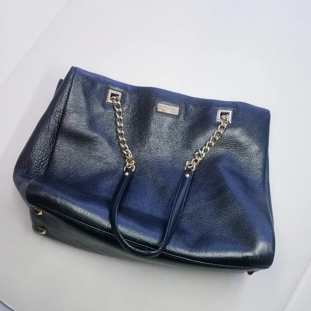 🌸 Kate‎ Spade | Black Leather Medium Sized bag